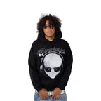 EXPERIENCE TOUR HOODIE on model, front