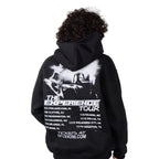 EXPERIENCE TOUR HOODIE on model, back