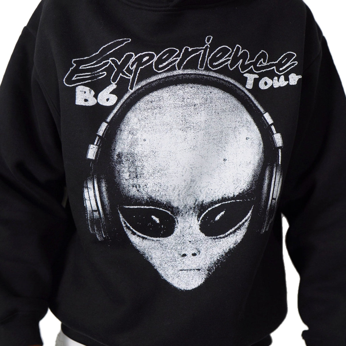 EXPERIENCE TOUR HOODIE front print detail