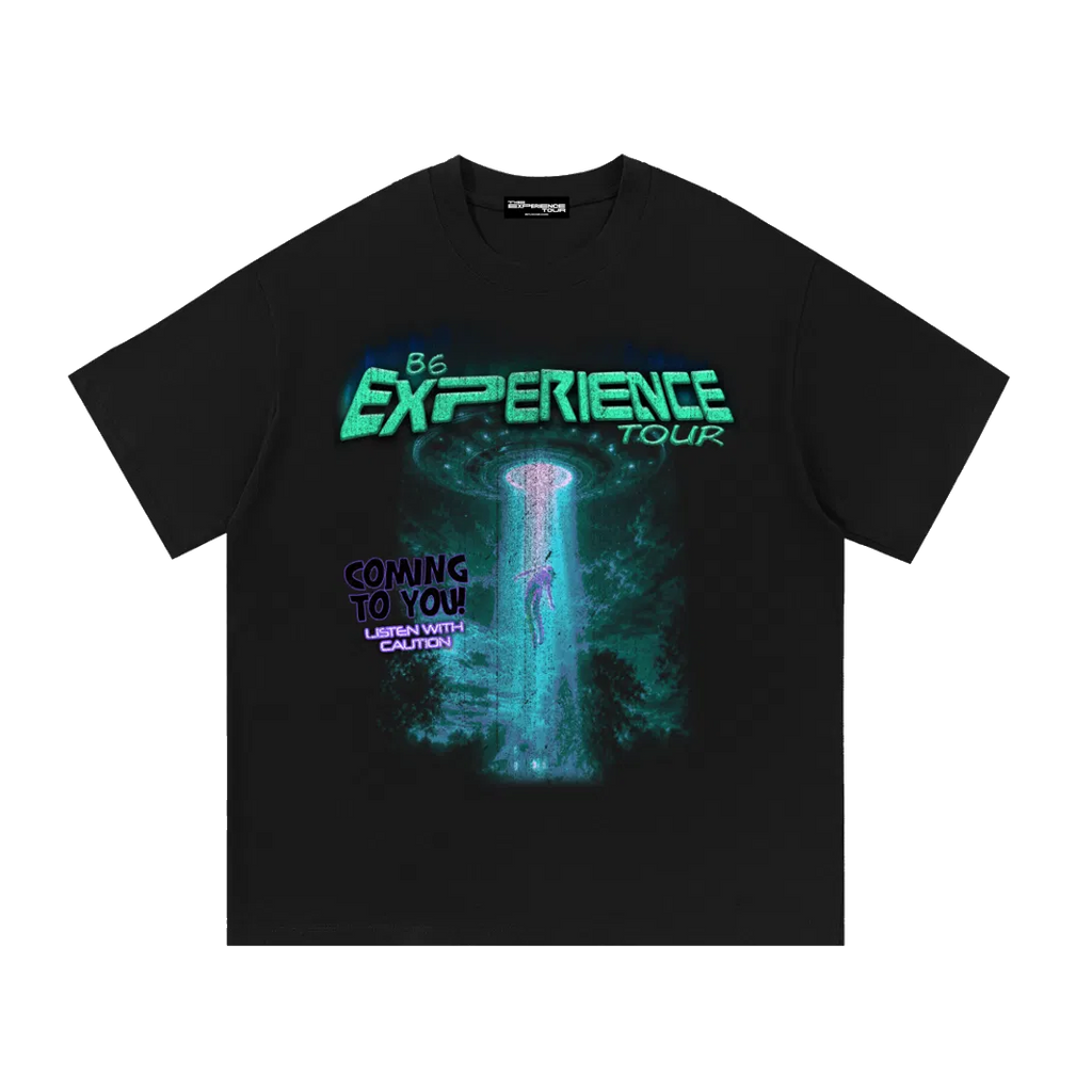LISTENWITHCAUTION TEE front
